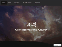 Tablet Screenshot of internationalchurchoslo.com